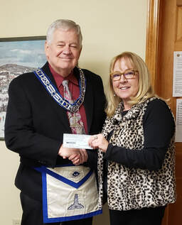 Chocorua Masonic Lodge Donates to Interlakes Community Caregivers