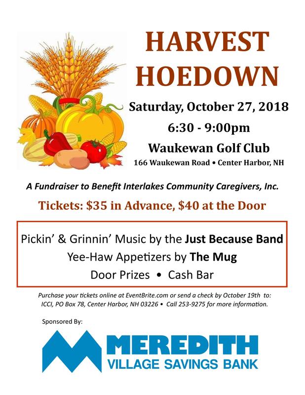 Thanks to all who supported our recent Harvest Hoedown fundraising ...